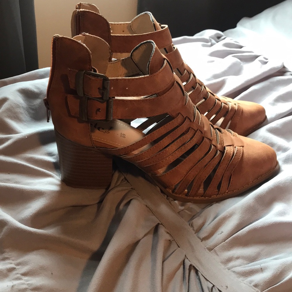 Super cute closed toe booties